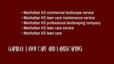 Manhattan KS lawn care