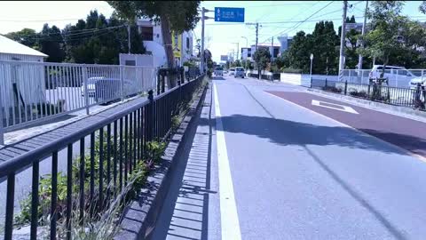 Bike ride in Ishigaki city