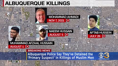 Albuquerque police announces suspect who killed 4 Muslim men is in custody