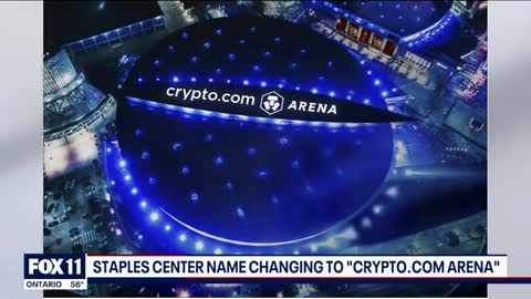 Staples Center to be renamed Crypto.com Arena on Christmas Day