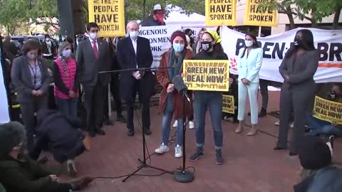 WATCH: "Green New Deal" Rally Song Goes Viral and I Can't Stop Laughing