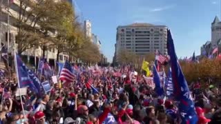 MAGA Million March, Patriots sing Star Spangled Banner