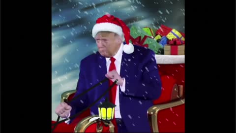 Donald Trump is coming to town: Christmas song