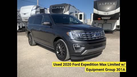 Review: Used 2020 Ford Expedition Max Limited w/ Equipment Group 301A