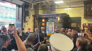 President Trump is BACK in New York! Surprises NYPD on 20th Anniversary of 9/11