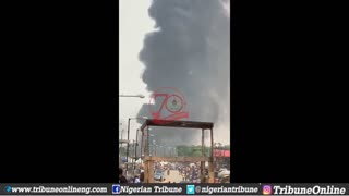 BREAKING: Pipeline explosion in Abule Ado, Lagos