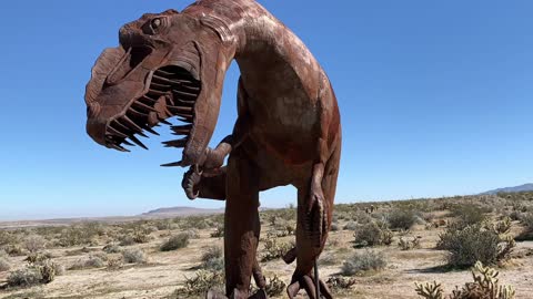 The Anza Borrego Metal Sculptures