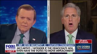 McCarthy questions whether Dems will have the votes to move forward with impeachment