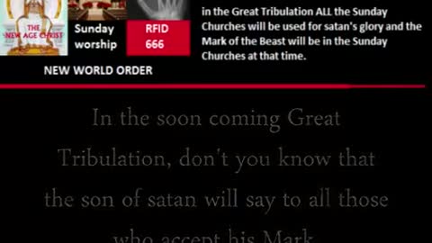 New World Order The Mark of the Beast 666 Prophecy excerpts