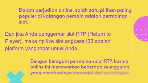 Rtp live slot angkasa138