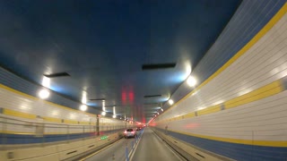 Driving Thru Around 01-16-2022 Queens to Manhattan Mid-Town Tunnel 4K