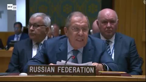 Video: Sergei Lawrow tritt vor dem UN-Sicherheitsrat auf (Deutsch)