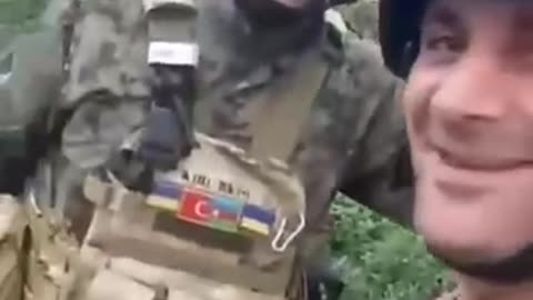 Azerbaijani mercenaries in Ukraine.