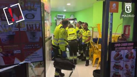 Herido muy grave tras ser apuñalado en Puente de Vallecas