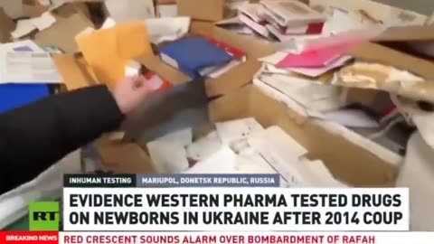 Mariupol~bio-weapons labs testing on Ukrainian children, orphaned children since 2014