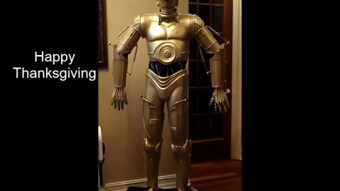 C3PO - Happy Thanksgiving Greeting