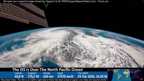 LIVE: NASA Live Stream - Earth Seen From Space / Seen From The ISS