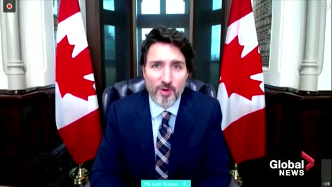 Trudeau admits the virus is an "opportunity" for a global reset