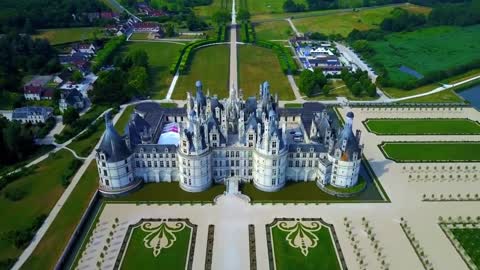 The King of castles "Chateau de Chambord, France.