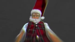 Santa Claus dancing