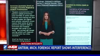 Antrim County, Mich. forensic report shows interference