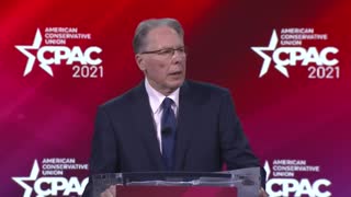 NRA's Wayne La Pierre at CPAC 2021