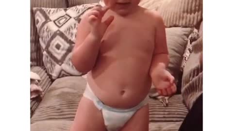 CUTE BABY ASKING FOR CHOCOLATE