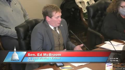 Part 6: Dominion CEO Testifies at Michigan Legislature Hearing, Dec. 15, 2020.