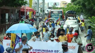 Minuto a minuto: Así transcurrió jornada de movilización en Cartagena