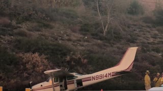 Small Plane Crash on the 210 Freeway