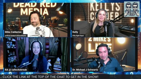 Independent Latina Switched to Republican in DEEP BLUE NYC - RA Pops in on 2 Mikes Live Show For a Chat