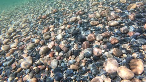 Whitefish Bay Michigan underwater