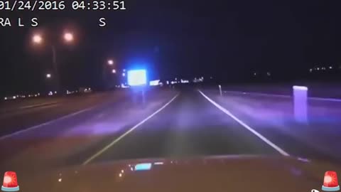 SPIKE STRIP FOOTAGE EVER CAUGHT ON POLICE DASHCAM 2023