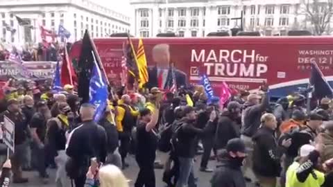 Proud Boys have flooded the streets of DC