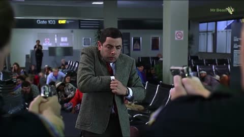 Mr Bean travels to AMERICA - Bean Movie - Classic Mr Bean 2
