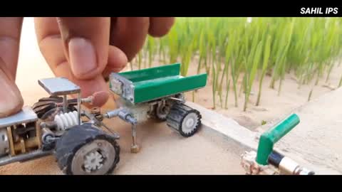 diy tractor machine science project