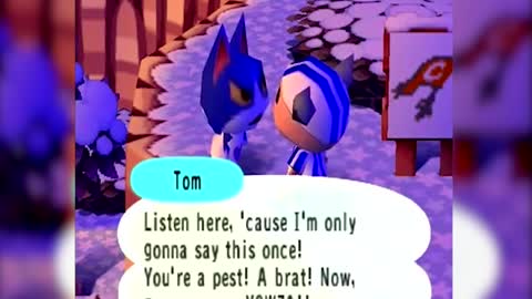 VILLAGERS IN ANIMAL CROSSING ARE SO RUDE!