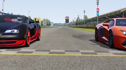 Lamborghini Aventador LP 700-4 vs Bugatti Veyron 16.4 SS