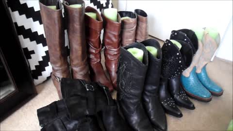 How to Organize Your Boots with Pool Noodles!