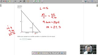 Similar triangles and indirect measurement - IXL A1.F.7 (9CR)