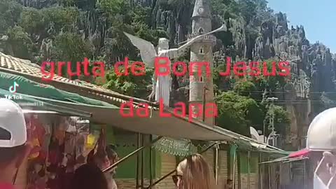 Visita ao santuário de bom Jesus da Lapa -ba