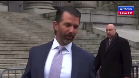 Don Jr statement outside courthouse