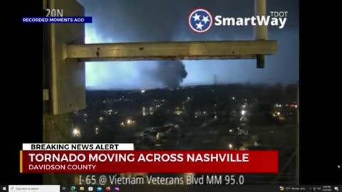 Stunning Footage of Tennessee Tornado