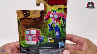 Transformers Kingdom Core Optimus Prime Review WFC-K1 (Retail Release), Larkin's Lair