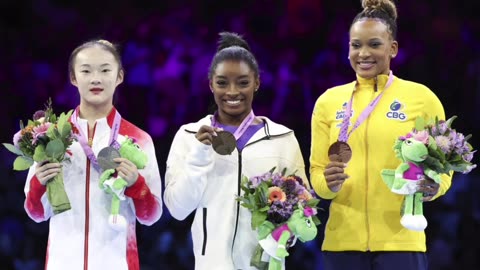 Simone Biles wraps up world championships comeback with 2 more gold medals