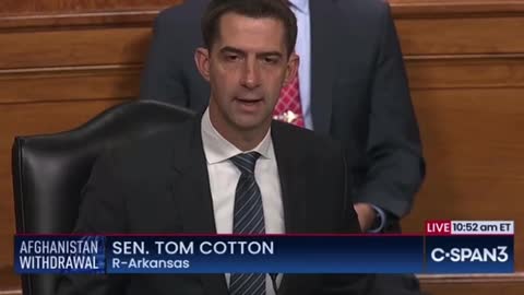 Tom Cotton to Milley 09/28/2021