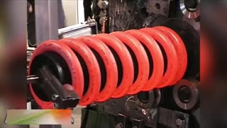 Production of huge springs on the Mega Machine Technique