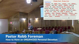 How to Have an ORGANIZED Personal Devotion 4/7/2021