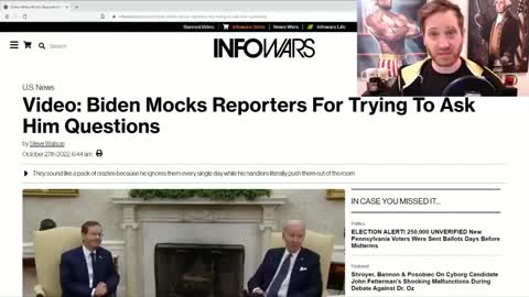 JOE BIDEN OPENLY MOCKS REPORTERS FOR TRYING TO ASK HIM QUESTIONS