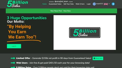 Earn Money Online Selling your used DATA